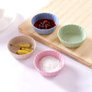 4pcs Taste-Board Dish-Sauce Mustard Snack-Plate Small Kitchen Round-Bowl