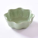 4XFlower Tableware Sauce Plate Seasoning Dish Food Snack Dish Small Plate New