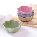 4pcs Tableware Sauce Plate Seasoning Dish Food Vineger Small Cute Plate Suitable