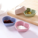 4 x Wheat Straw Small Plate Food Snack Dish Seasoning Dish Sauce Plate New