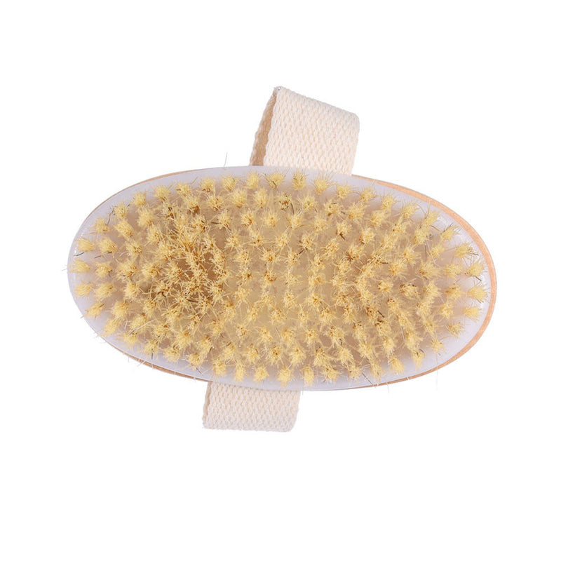 1 Piece New Skin Body Soft Natural Brush Wooden Bath Shower Bath Brush