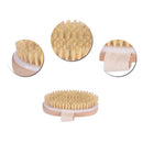 1Pcs Natural Shower Body Bath Brush Spa Scrubber Dry Skin Brush Newest Useful