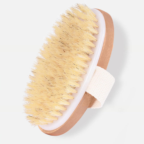 1Pcs Natural Shower Body Bath Brush Spa Scrubber Dry Skin Brush Newest Useful