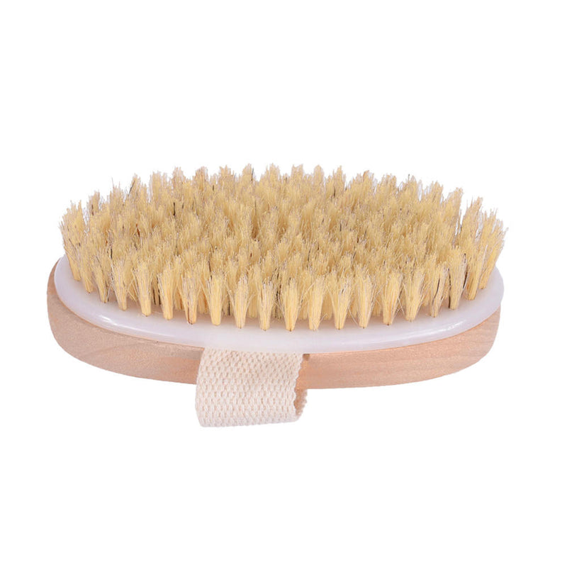 1Pcs Natural Shower Body Bath Brush Spa Scrubber Dry Skin Brush Newest Useful