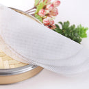 10x Steam Dim Sum Silicone Mat Non-stick Steamer Pad Steamed Buns Dumplings 25cm