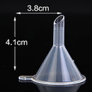 Narrow Neck Plastic Filling Funnel Small Funnel Kitchen Gadget 12x Hot