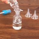 12Pcs Plastic -Funnel with Straight Top Short-Neck  Oil Plastic Filling Tool