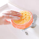 4x Quality Scrubber Silicone Sponge Brush Cloth Towel Dishes Kitchen Cleaning
