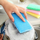 4 Set New Dish Washing Sponges Kitchen Compound Scouring Pad Washing Cloth