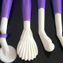 9 Pieces Plastic Double Heads Pottery Polymer Clay Sculpture Carving Tools