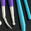 9 Pieces Plastic Double Heads Pottery Polymer Clay Sculpture Carving Tools