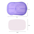 Disposable Mini Boxed Soap Paper Portable Travel Hand Washing Scented Sheets 200
