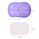 200Pcs Mini Soap Tablets Bath Cleaning Disposable Soap Sheet Paper New Hot