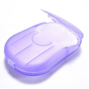 200Pcs Mini Soap Tablets Bath Cleaning Disposable Soap Sheet Paper New Hot