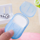 Disposable Mini Boxed Soap Paper Portable Travel Hand Washing Scented Sheets 200