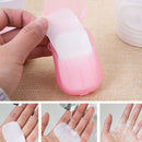 Disposable Mini Boxed Soap Paper Portable Travel Hand Washing Scented Sheets 200