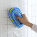 1Pcs Cleaning Brush with Handle Strong Sponge Brush for Kitchen Newest Useful