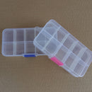 4 PCS Waterproof Fishing Lure Storage Box 10 Compartments Tackle Spoon Hook Bait