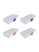 4pcs High Quality Fishing Storage Boxes Case Fishing Lure Spoon Hook Bait Tackle