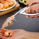 2 Pcs Stainless Steel Prawn Peeler Shrimp Peel Device Deveiner Kitchen Tools