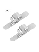 2x Stainless Steel Orange Fruit Peeler Parer Finger Type Sharp Blade New Hot
