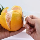 2x Stainless Steel Orange Fruit Peeler Parer Finger Type Sharp Blade New Hot