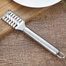 2 PCS Kitchen Fishing Tools Stainless Steel Fish Scale Remover Cleaner Scraper