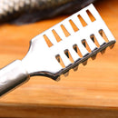 2 PCS Kitchen Fishing Tools Stainless Steel Fish Scale Remover Cleaner Scraper