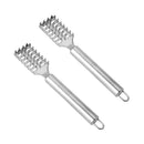 2 PCS Kitchen Fishing Tools Stainless Steel Fish Scale Remover Cleaner Scraper