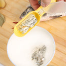 2 PCS Plastic Fish Skin Brush Scale Remover Scaler Scraper Cleaner Kitchen Tool