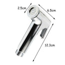Toilet Bidet Shattaf Douche Spray Chrome Hygienic Shower Head Hose Kit Muslim