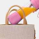 Mini USB Rechargeable Electric Juicer Bottle Fruit Blender Mixer Portable Pink