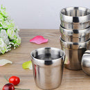 Stainless Steel Coffee Cup Travel Mug Double-layer Water Tea Beer Cup