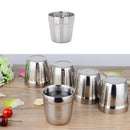 Stainless Steel Coffee Cup Travel Mug Double-layer Water Tea Beer Cup