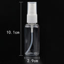 10x Small Clear 30ml Plastic Spray Bottles Travel Home Transparent Makeup Hot