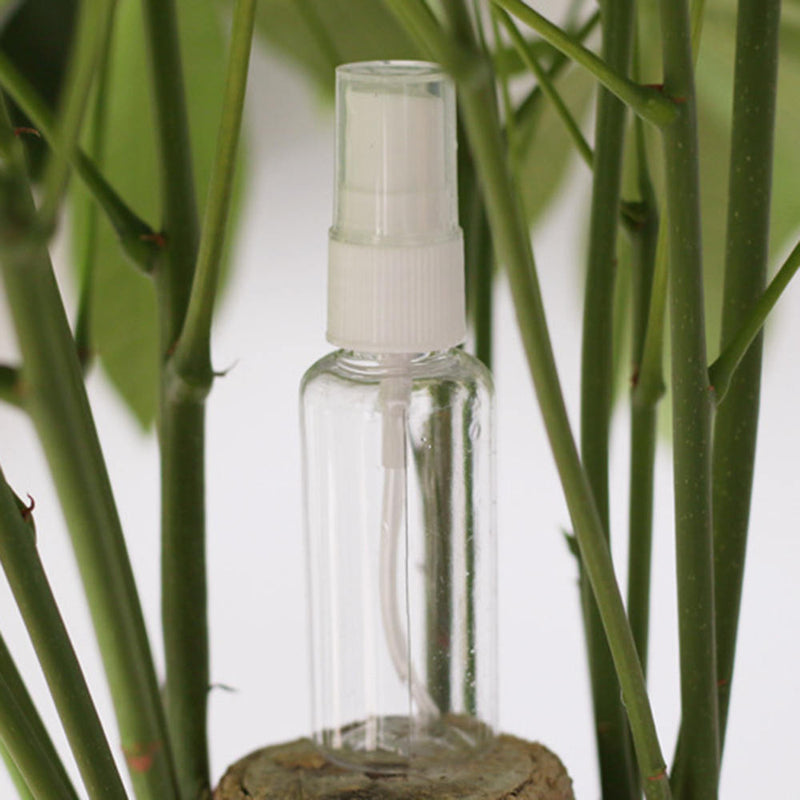 10x Small Clear 30ml Plastic Spray Bottles Travel Home Transparent Makeup Hot