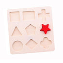 Baby Wooden Geometry Educational Toys Puzzle Montessori Early Learning Toys