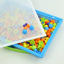 296X Children Jigsaw Puzzle Peg Board Educational Toys Set For Kids Gifts DIY