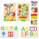 296X Children Jigsaw Puzzle Peg Board Educational Toys Set For Kids Gifts DIY