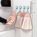 4PCS Washcloth Towel-Series Drying-Towels Absorbent Hand-Dish Bathroom