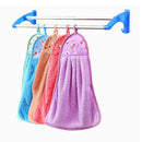 2PCS Hand-Towel Kitchen-Accessorie Cleaning-Cloths Coral-Fleece Super-Absorbent
