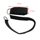 2Pcs Durable Resistance Exercise Band Yoga Pilates Abs Fitness Tube Workout