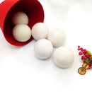 6pcs Wool Dryer Balls Organic Reusable Natural Fabric Softener Laundry Dry