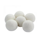6pcs Wool Dryer Balls Organic Reusable Natural Fabric Softener Laundry Dry