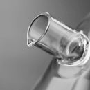 1pc Clear Glass Oil Jar Vinegar Bottle 2 in 1 Bottle Sauce Cruet Dinnerware New