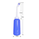 1 x Portable Handheld Bidet Bottle Spray Nozzle for Outdoor Travel Anal Cleaning