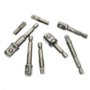 8x Socket Bit Adapter Drill Nut Extension Bar + Right Angle Drill Flexible Shaft