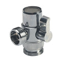 Metal Faucet Diverter Valve Water Control Connector Kitchen Tap Accessories