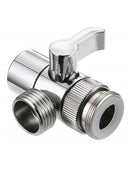 Metal Faucet Diverter Valve Water Control Connector Kitchen Tap Accessories