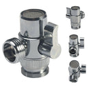 Faucet Valve Diverter Sink Valve Water Tap Faucet Splitter Adapter M22 x M24